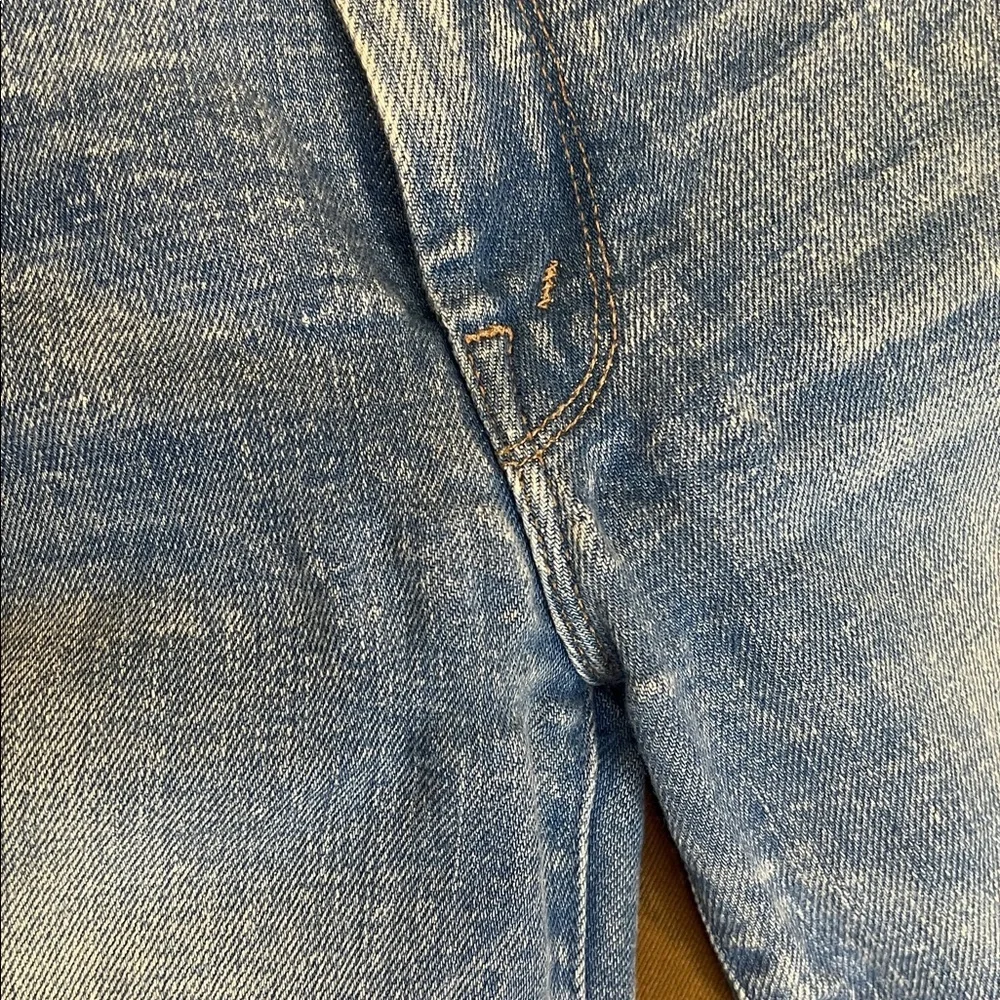 MOTHER The Looker Ankle Fray Jeans in Deep Breaths Size 26 - Picture 13 of 13